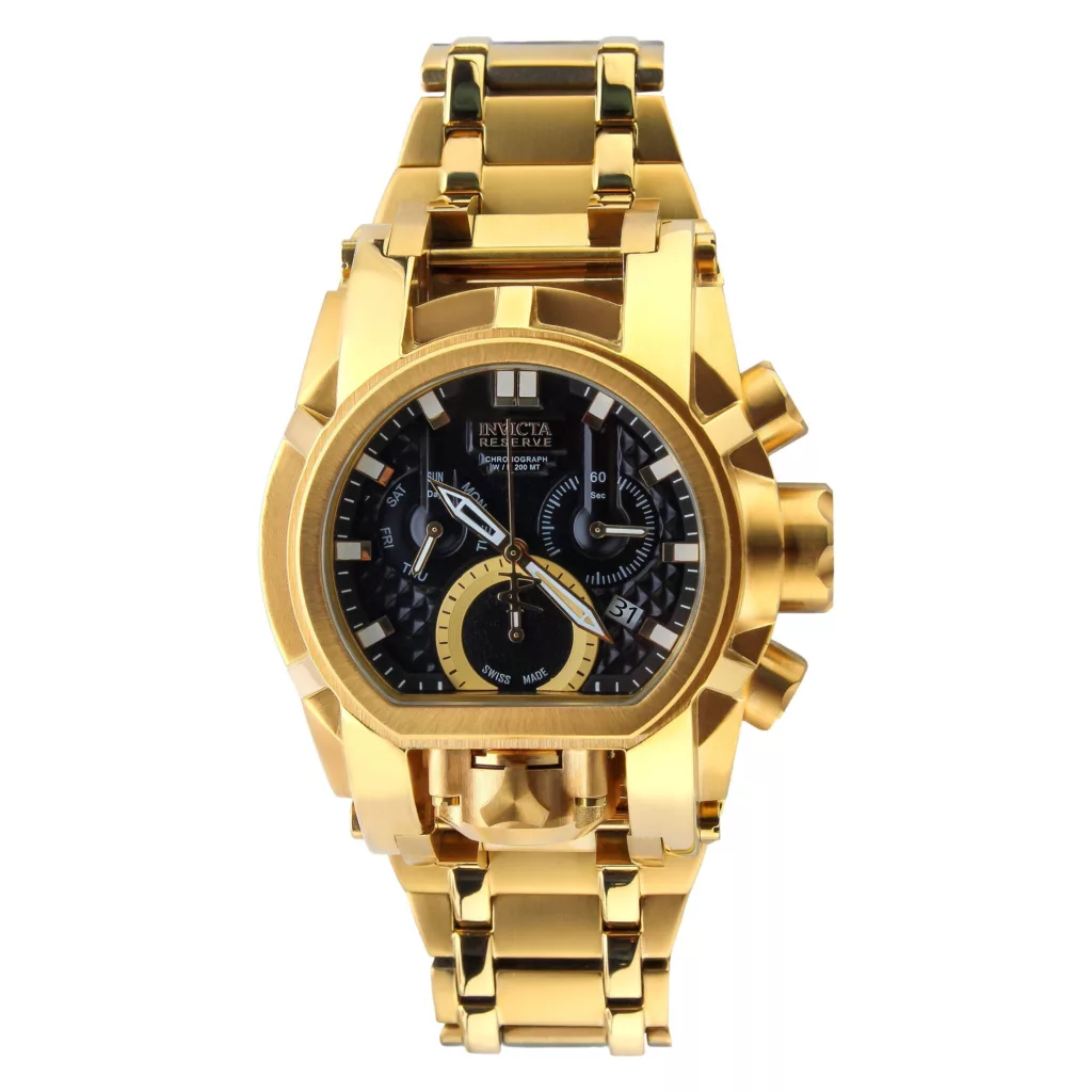 ساعت مچی عقربه‌ای مردانه اینویکتا مدل زئوس تایمردار تاریخ شمار