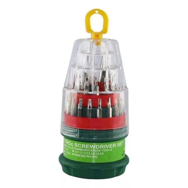 پیچ گوشتی و سری پیچ گوشتی مدل XR TOOLS بسته 31 عددی