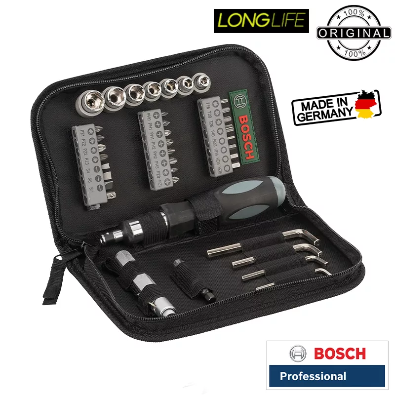 پیچ گوشتی بوش مدل Professional مجموعه 38 عددی