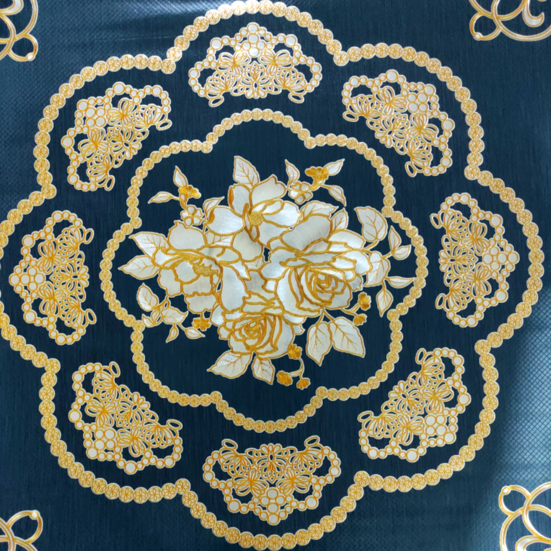 سفره 8 نفره مدل پشت نخی کد 067