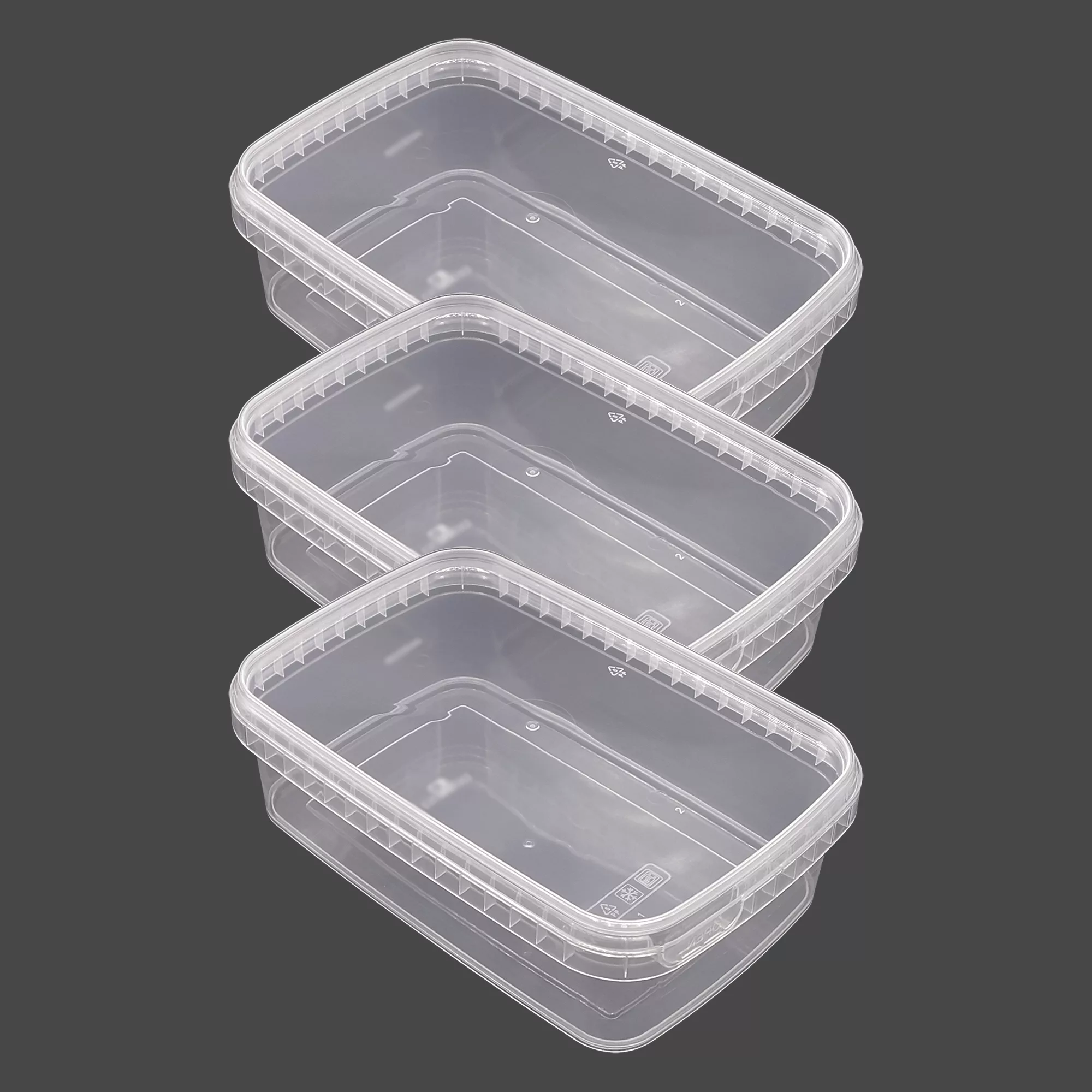 ظرف نگهدارنده مدل microwave کد 1000cc بسته 3 عددی