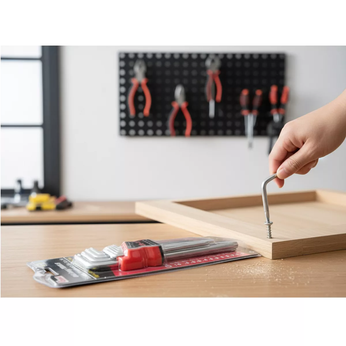 آچار متوسط کیو تولز مدل ستاره ای مجموعه 9 عددی