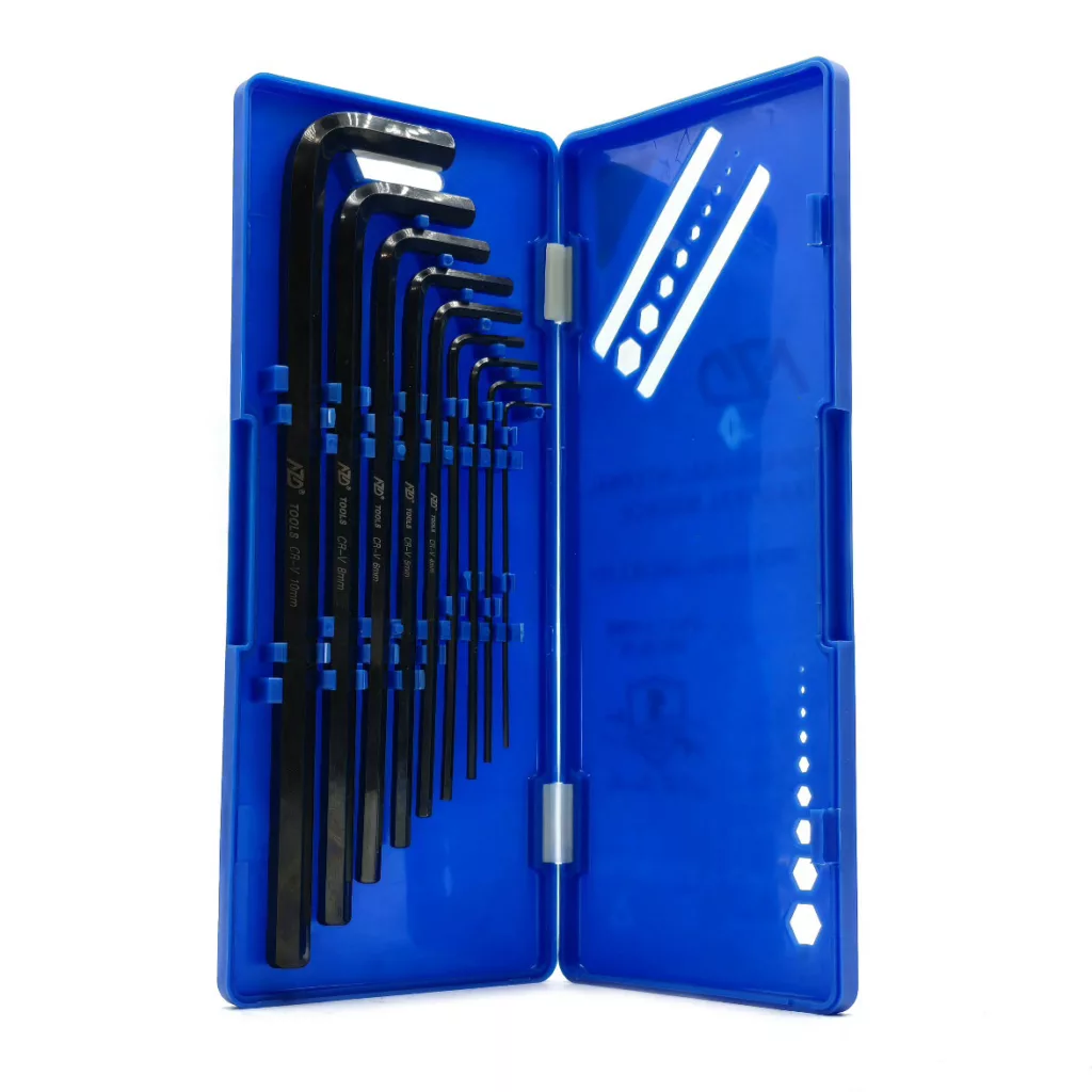 آچار آلن بلند ای زد دی مدل CR-V-9PCS مجموعه 9 عددی