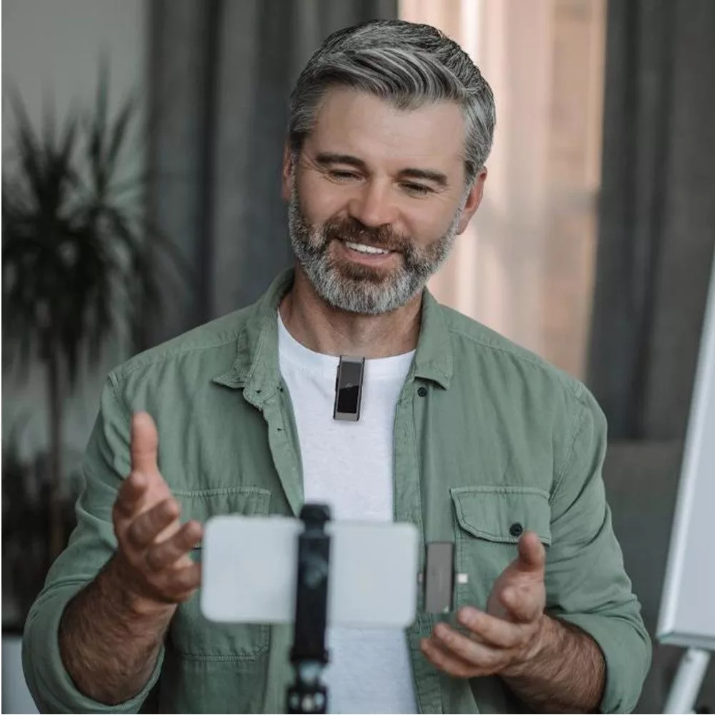 ست میکروفن بی سیم پاورولوجی مدل Lavalier - MFI Pwmic