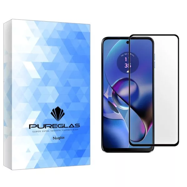 محافظ صفحه نمایش شیشه ای پیور گلس مدل NueGlas مناسب برای گوشی موبایل موتورولا Moto G54