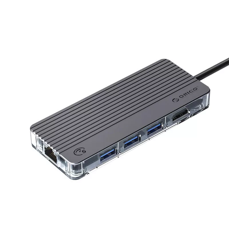 هاب ۶ پورت USB-C اوریکو مدل WB-6RJ-V1