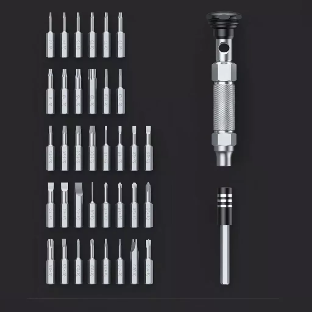 پیچ گوشتی یوگرین مدل 15354 بسته 38 عددی