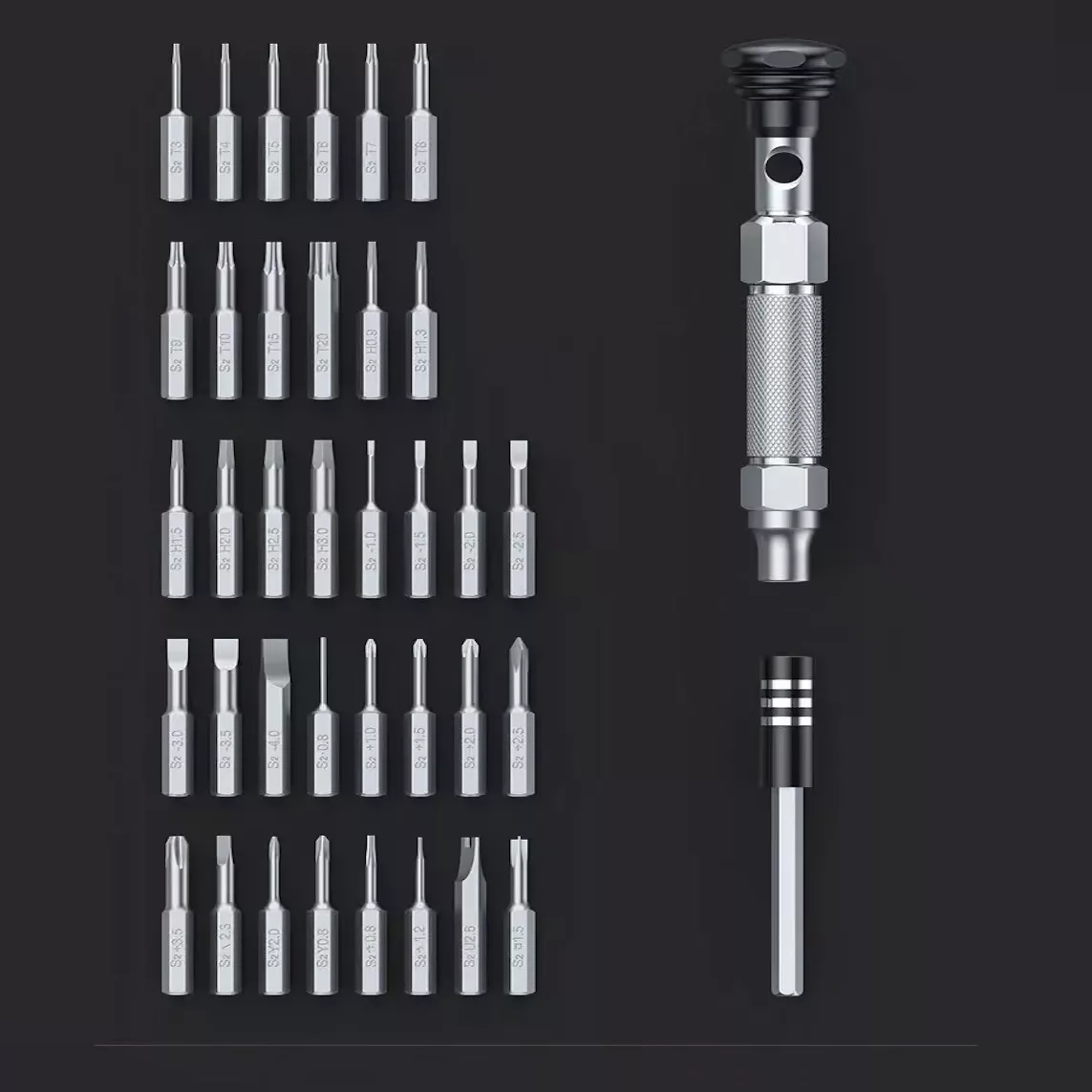 پیچ گوشتی یوگرین مدل 15354 بسته 38 عددی