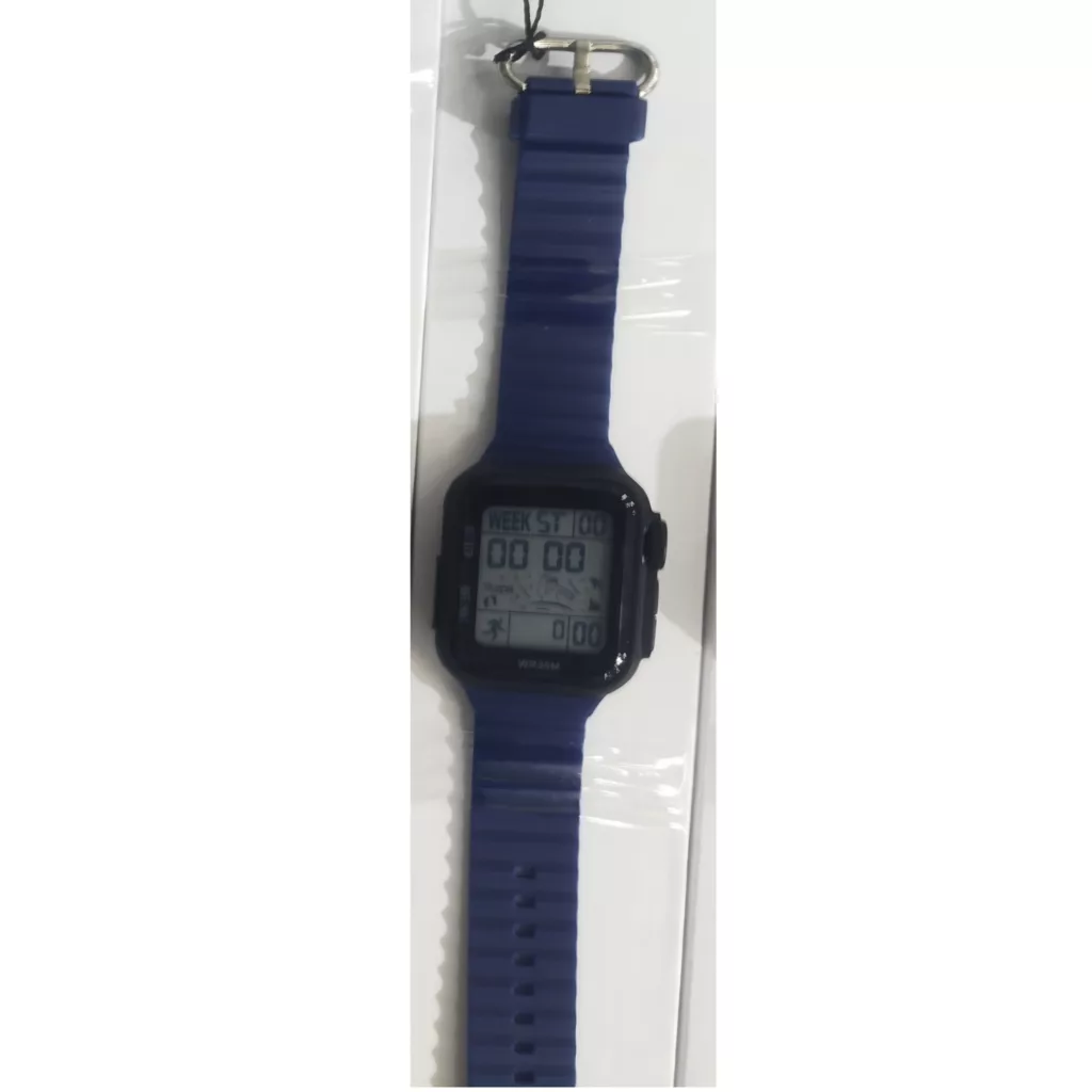 ساعت مچی دیجیتال مدل  اسپرت تک زمانه کرنوگراف بند پیو ضد آب استخری کد B2