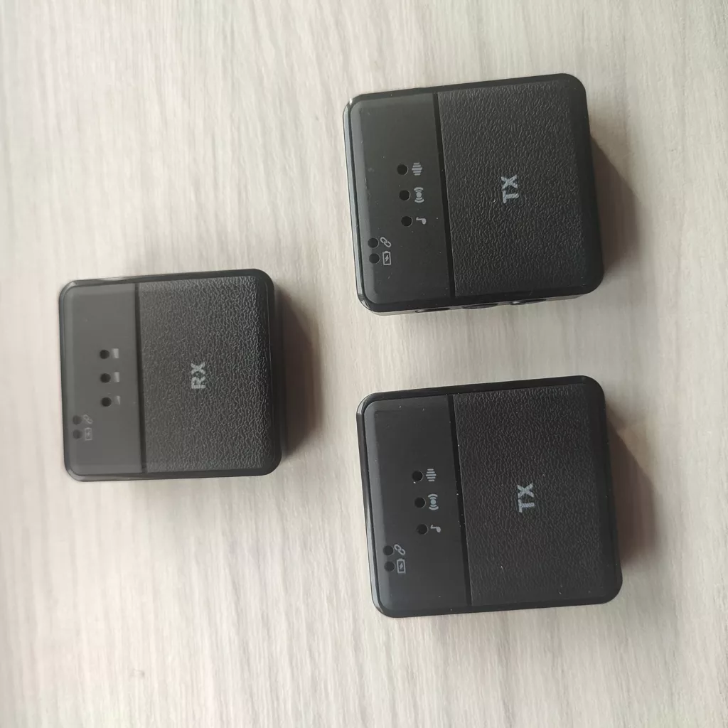 ست میکروفن یقه ای مدل SX9 Dual Mic Type-C مجموعه 3 عددی