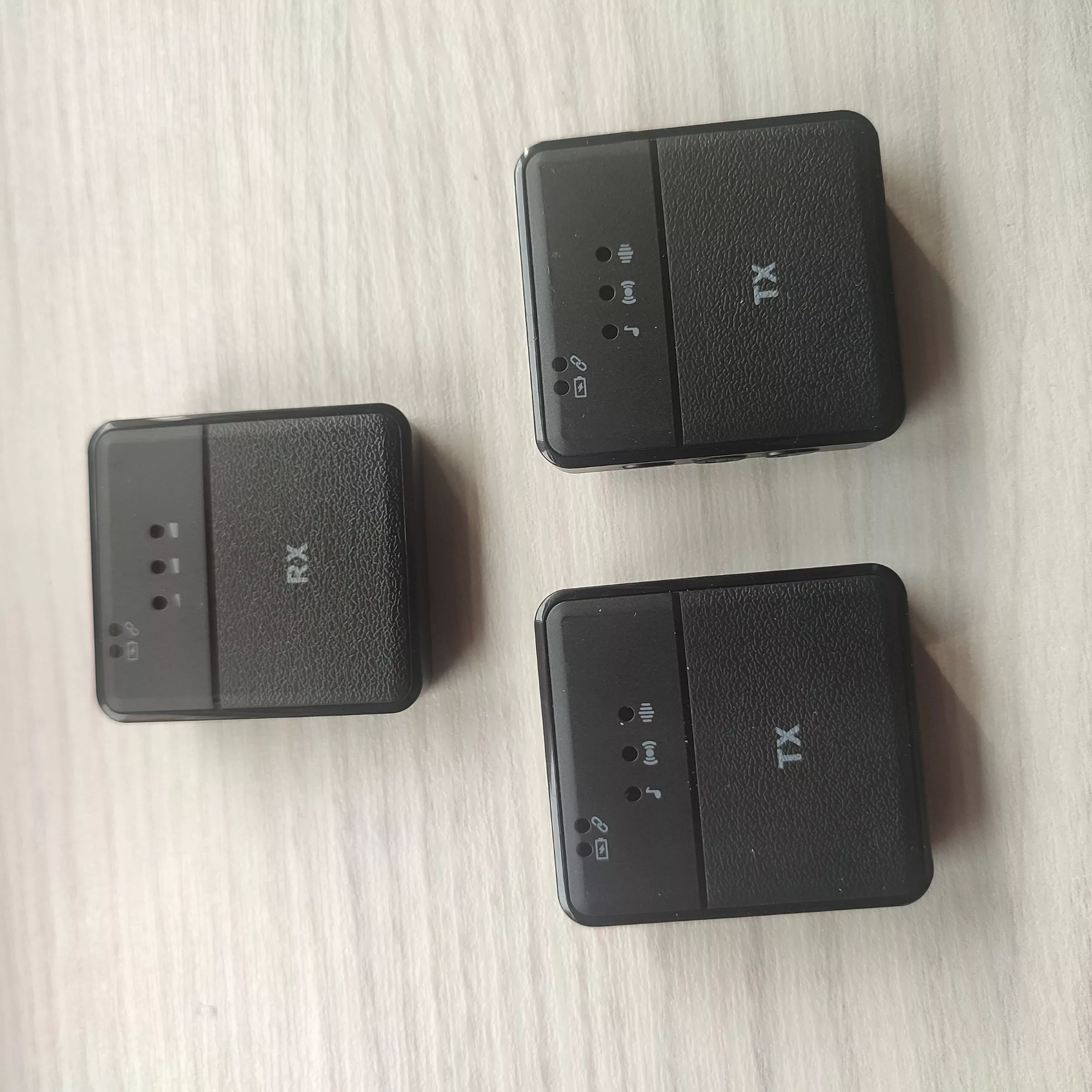 ست میکروفن یقه ای مدل SX9 Dual Mic Type-C مجموعه 3 عددی