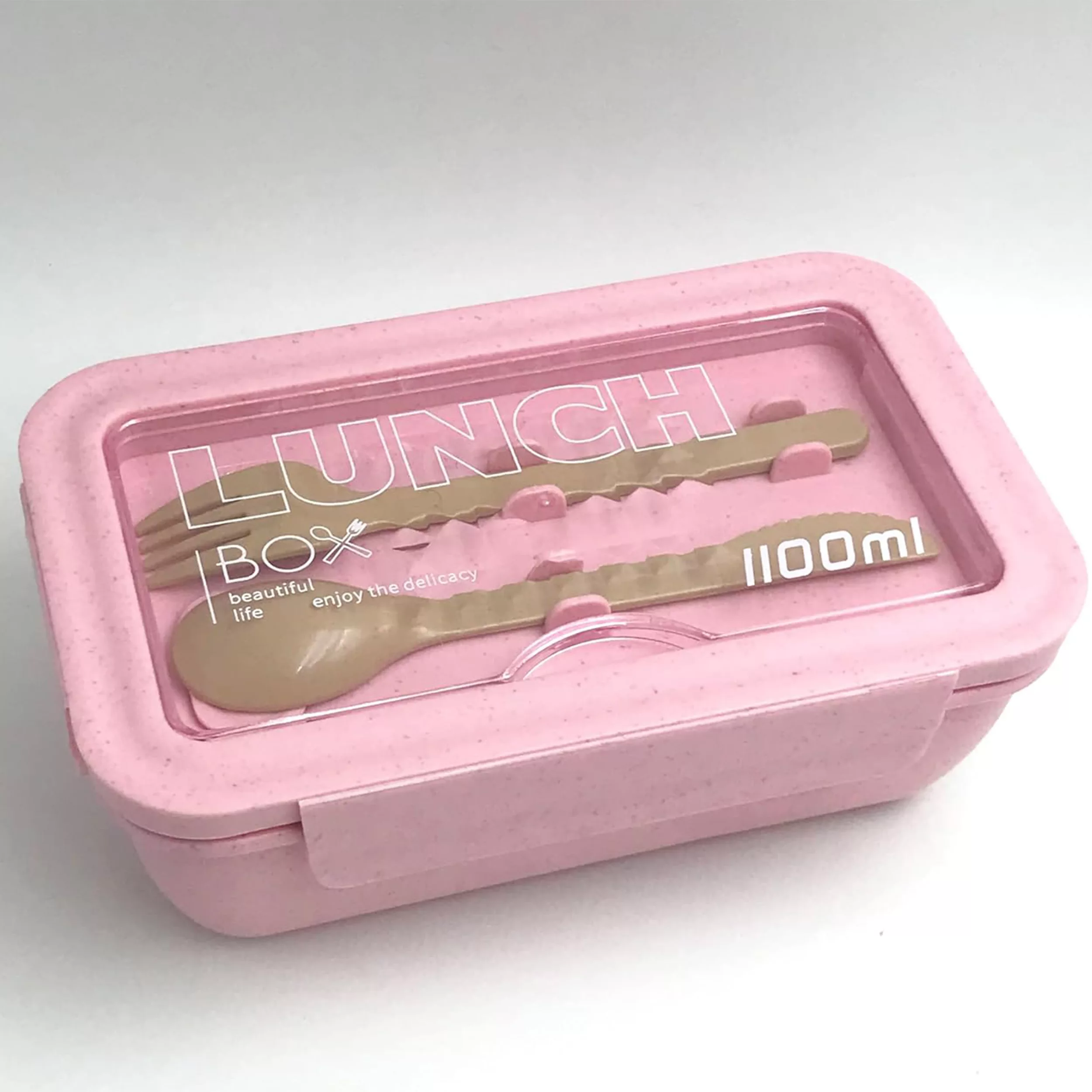 ظرف غذا مدل لانچ باکس Beautiful Life حجم 1100 میلی‌لیتر