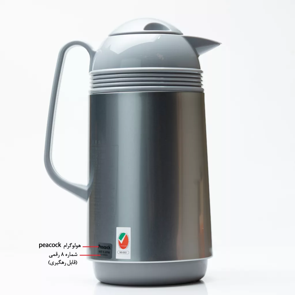 فلاسک پیکوک مدل GHD-100-ZA کد JAPAN  گنجایش 1 لیتر