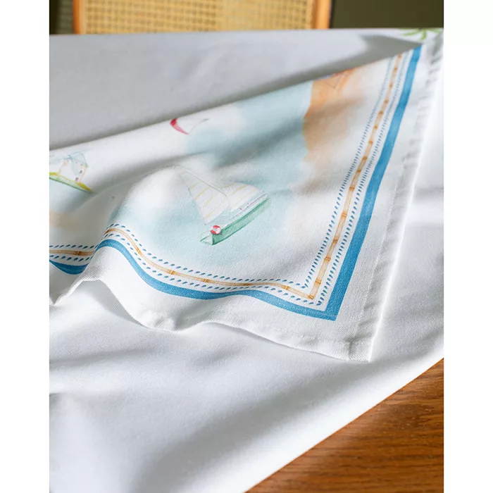 سفره شش نفره مادام کوکو مدل Lazule سایز 150*200 سانتی متر