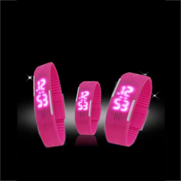 ساعت مچی دیجیتال مدل دستبندی کد 20s بسته 2 عددی