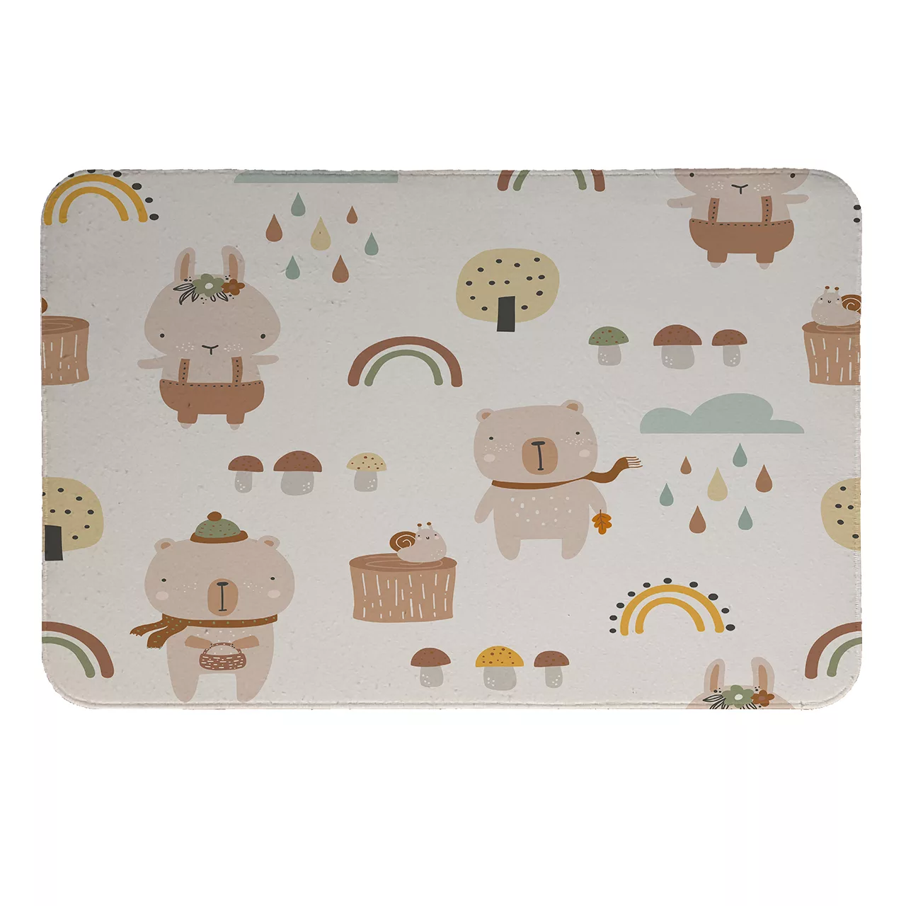 پادری طرح کودکانه کد 9398 سایز 50x80 سانتی متر