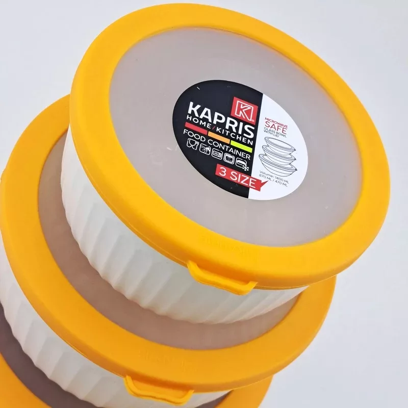 ظرف نگهدارنده کاپریس مدل پرایم مجموعه 3 عددی