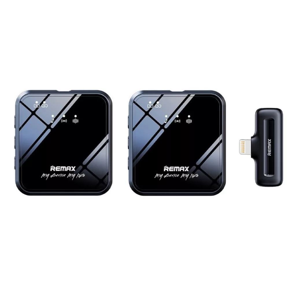 میکروفن بی سیم ریمکس مدل K12 با درگاه اتصال لایتنینگ