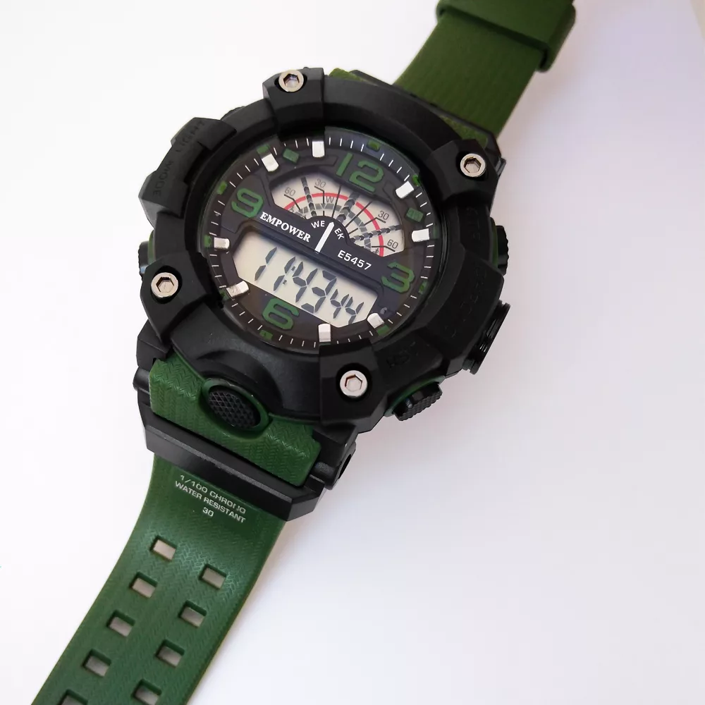 ساعت مچی دیجیتال مردانه امپاور مدل ورزشی اسپرت استخری کد 301