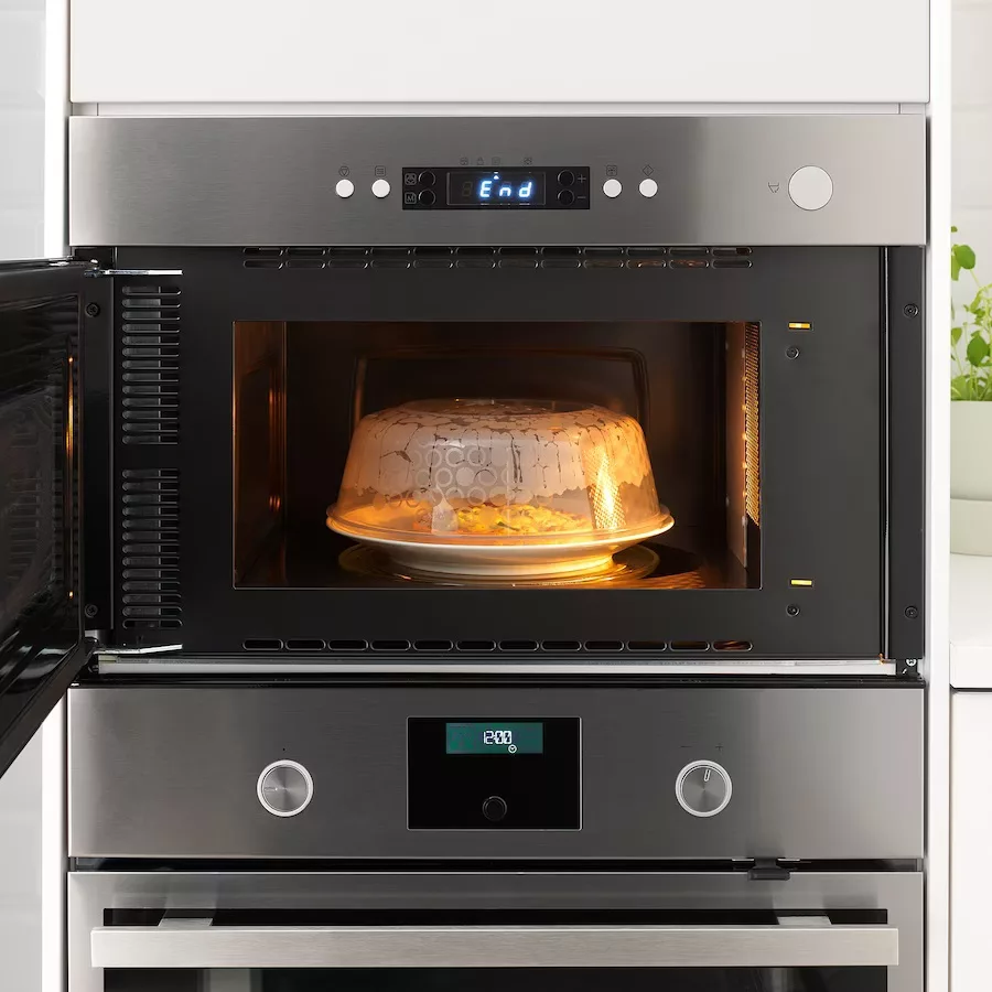 درپوش ماکروویو ایکیا مدل Smoked color