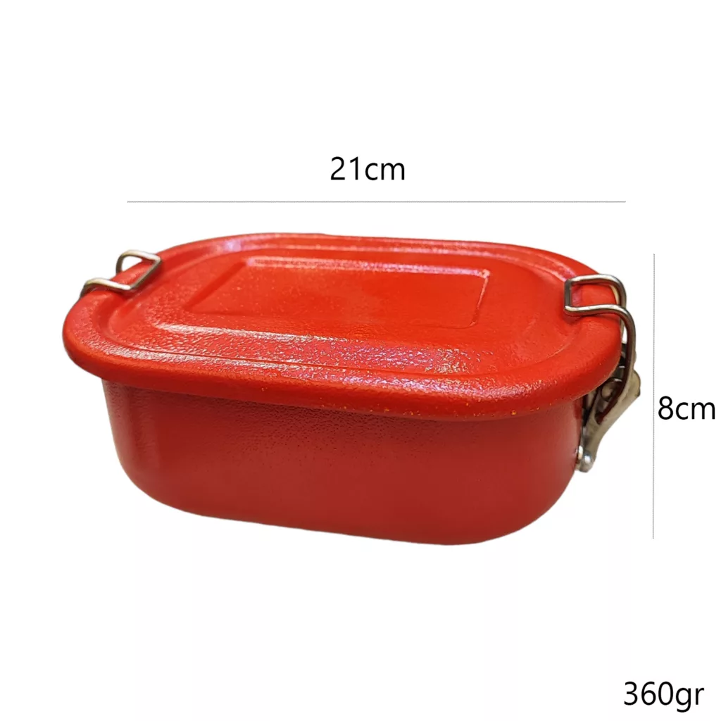 ظرف غذا مدل رنگین کد 22 بسته دو عددی