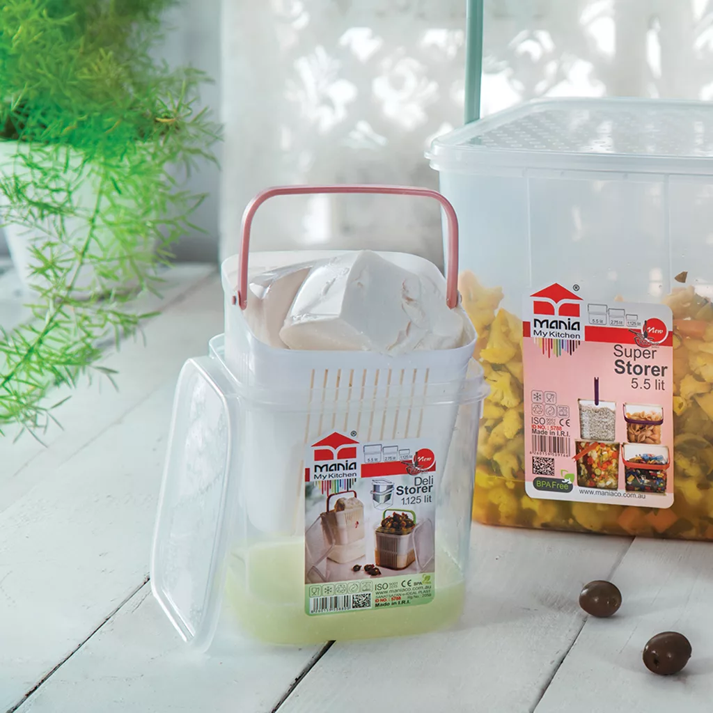 ظرف نگهدارنده مانیا مدل 114020 مجموعه 2 عددی