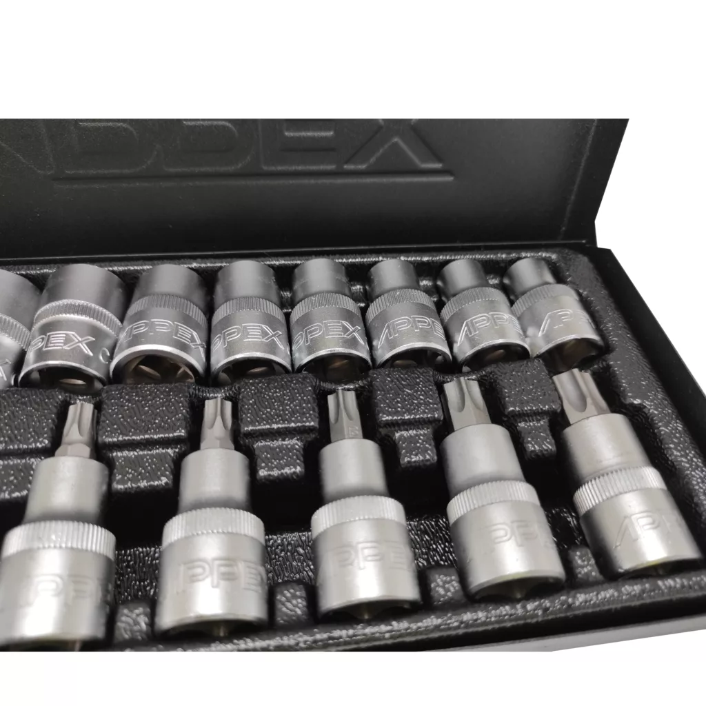 آچار بکس اپکس مدل AP 143 مجموعه 16 عددی