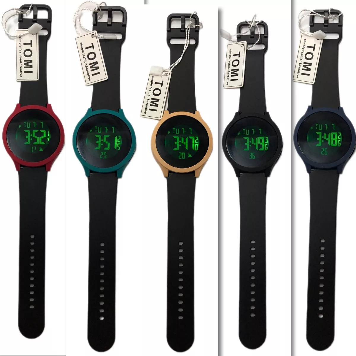 ساعت مچی دیجیتال مردانه تامی مدل 555