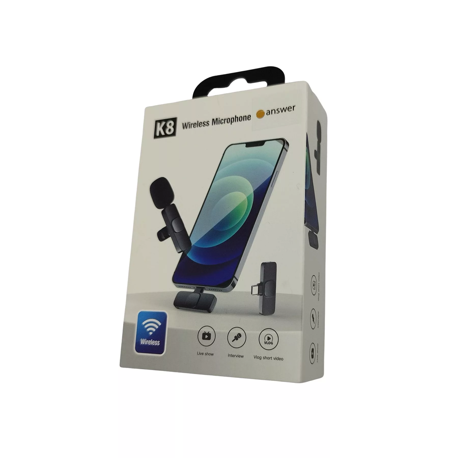 ست میکروفن بی سیم مدل answer K8