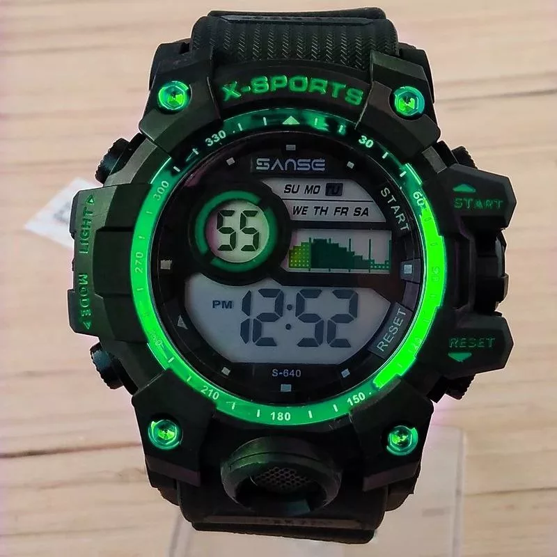 ساعت مچی دیجیتال مردانه مدل تک زمانه_019