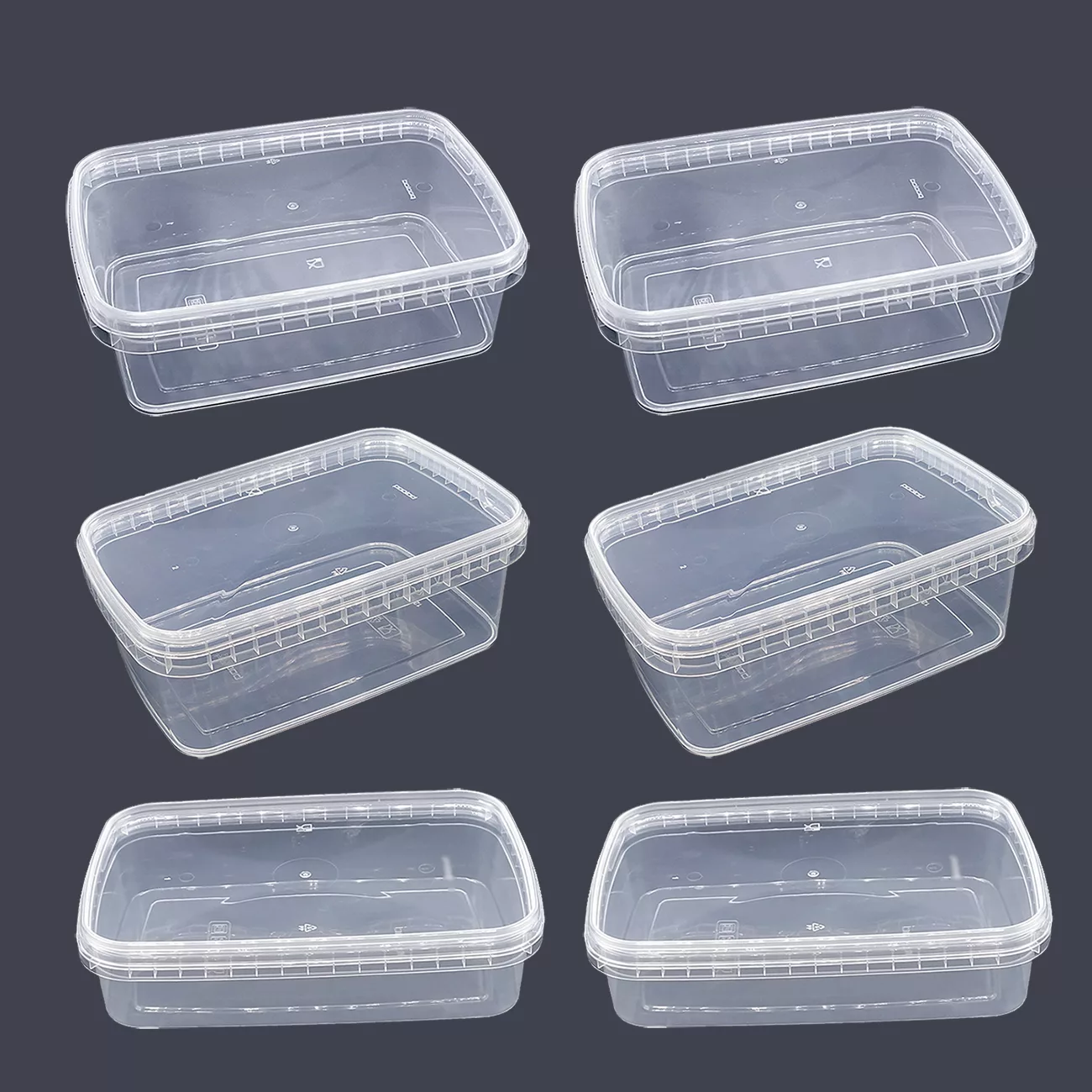 ظرف نگهدارنده مدل فریزری پلمپ شونده کد 700-1200-1500 بسته 6 عددی ظرف نگهدارنده مدل فریزری پلمپ شونده کد 700-1200-1500 بسته 6 عددی