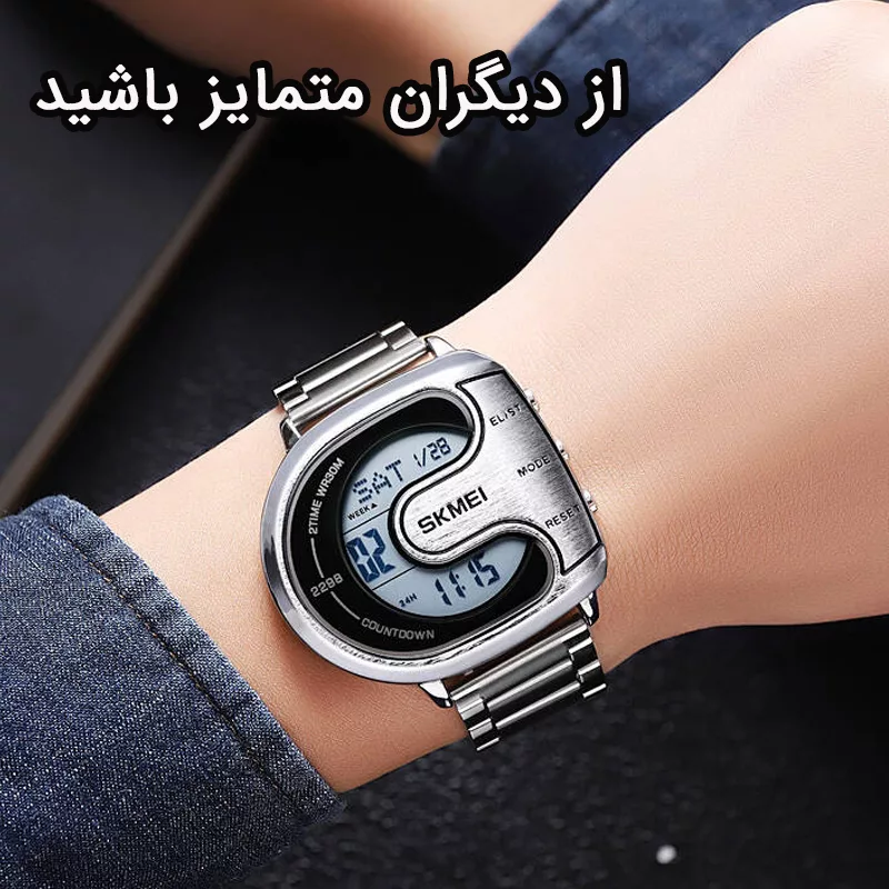 ساعت مچی دیجیتال مردانه اسکمی مدل 2298 SI