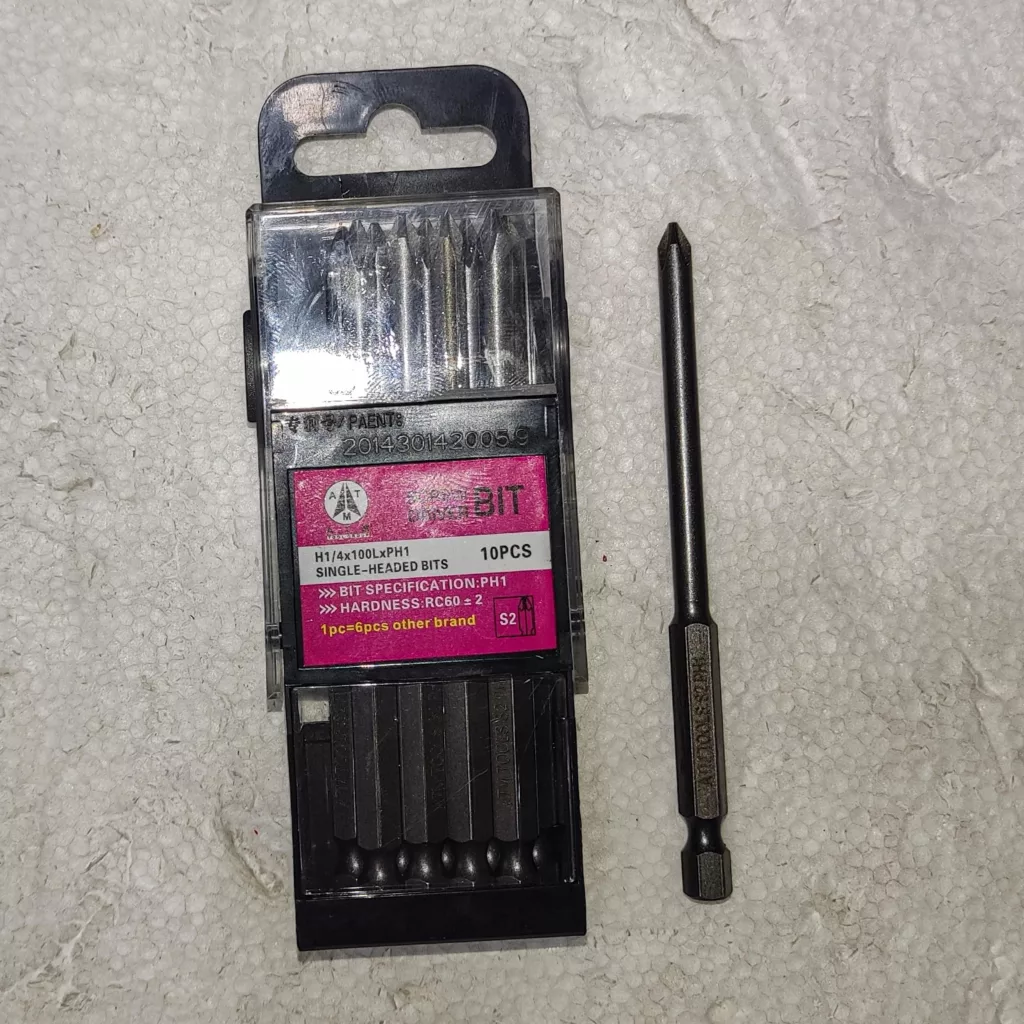 سری پیچ گوشتی چهارسو مدل SCREW DRIVER BIT