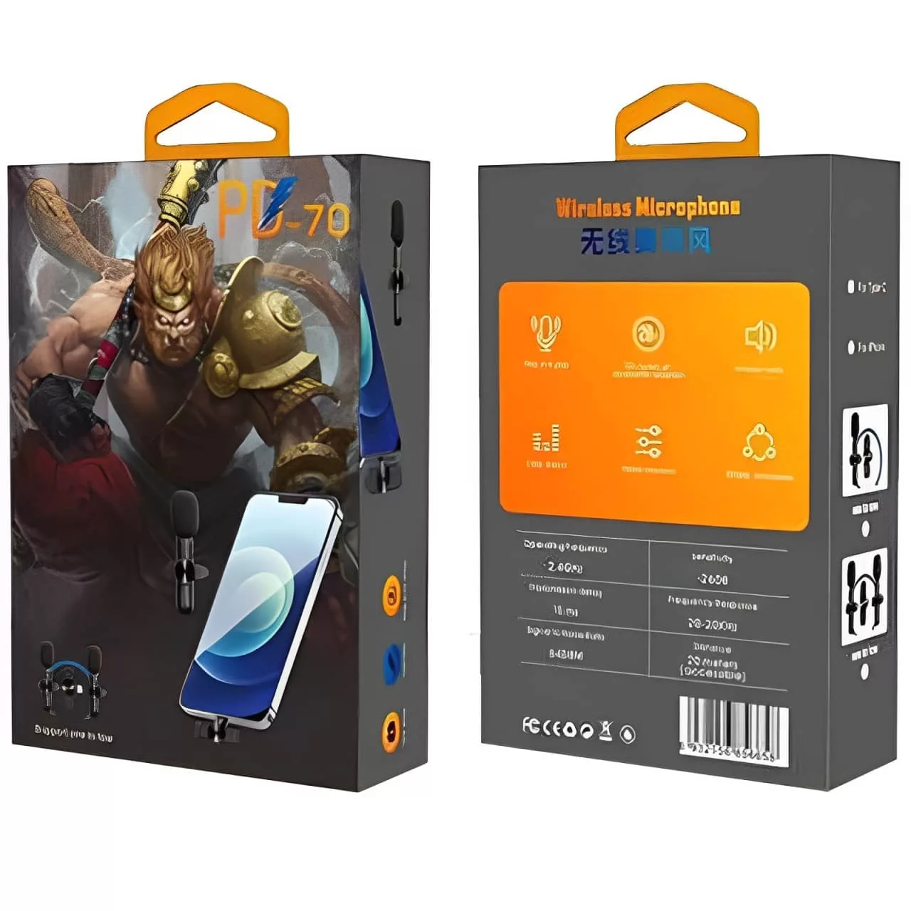 میکروفن بی سیم مدل PD70