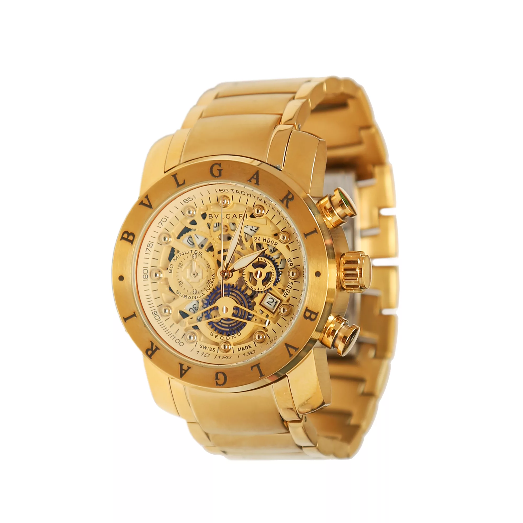 ساعت مچی عقربه‌ای مردانه بولگاری مدل کورنو