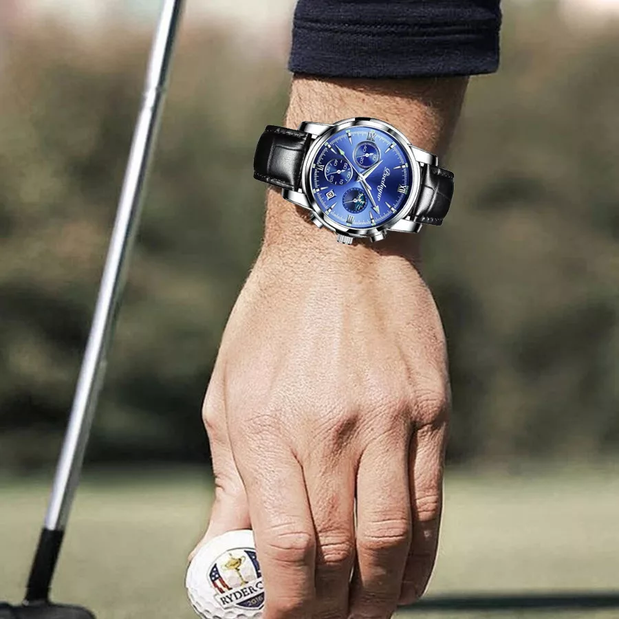 ساعت مچی عقربه‌ای مردانه پوداگار مدل De-Bl 01