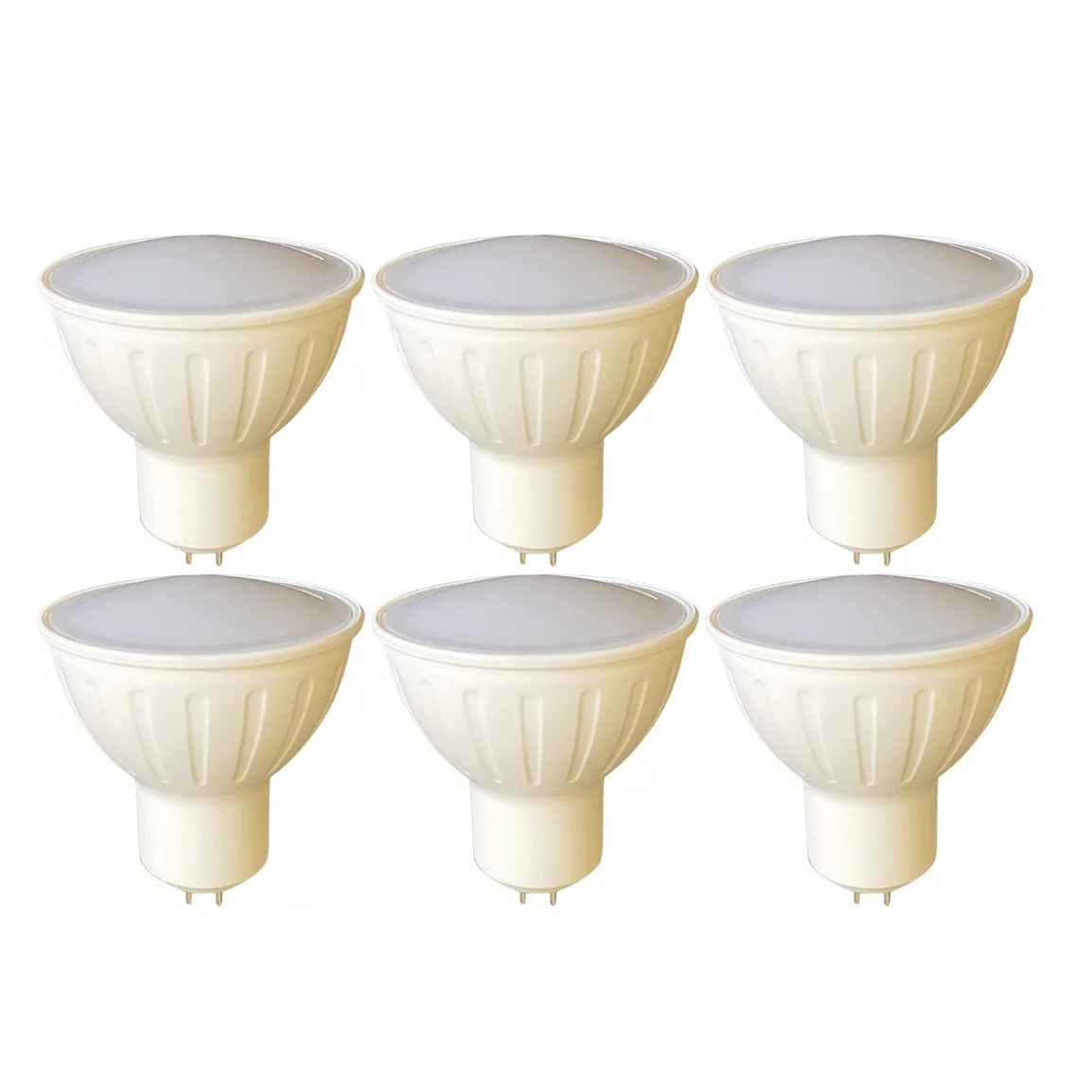 هالوژن ال ای دی 7 وات تی سو مدل سوزنی پایه GU 5.3 بسته 6 عددی