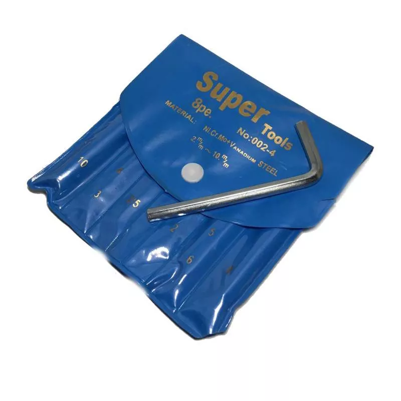 مجموعه 8 عددی آچار آلن سوپرتولز مدلSU01