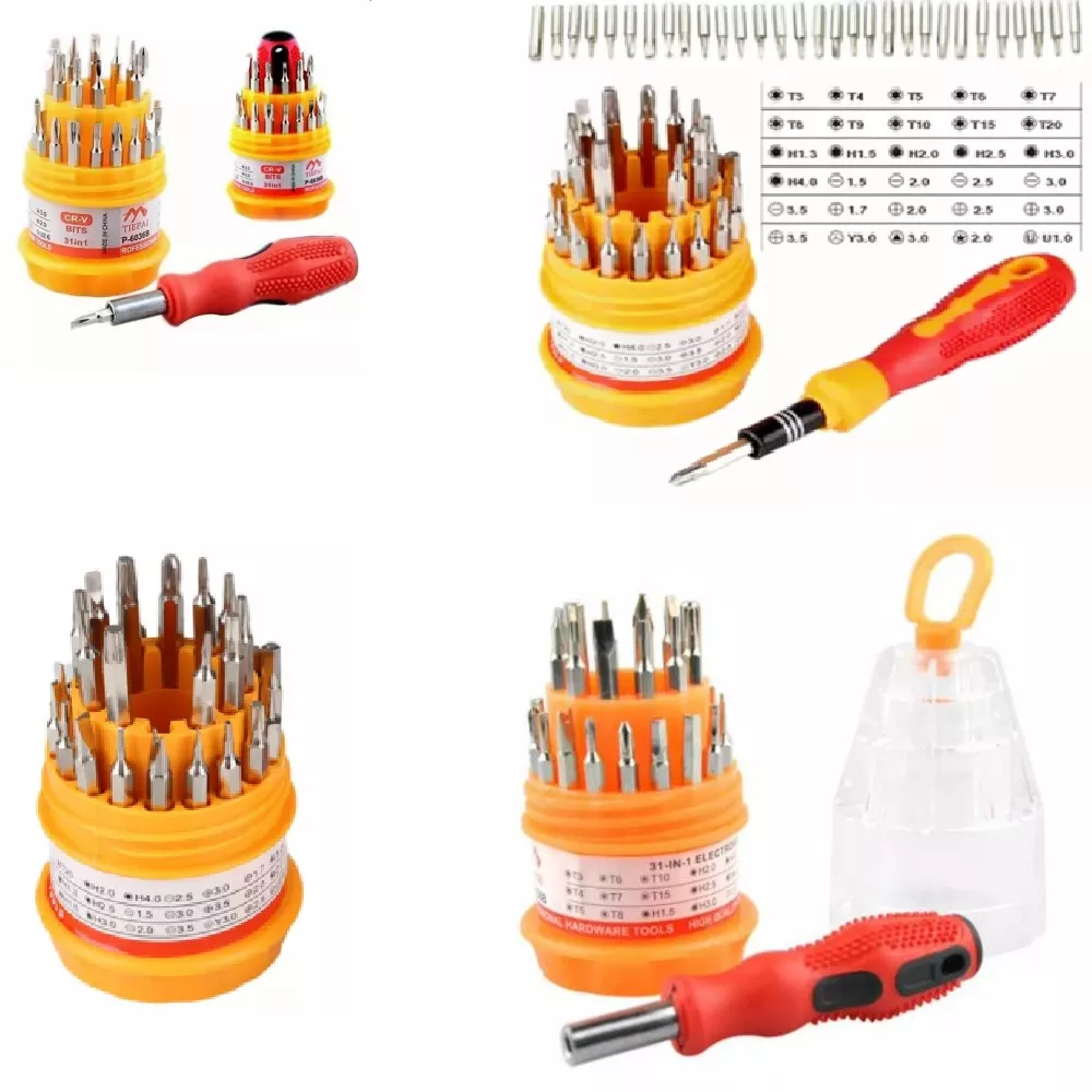 مجموعه 30 عددی سری پیچ گوشتی مدل XR-6036B