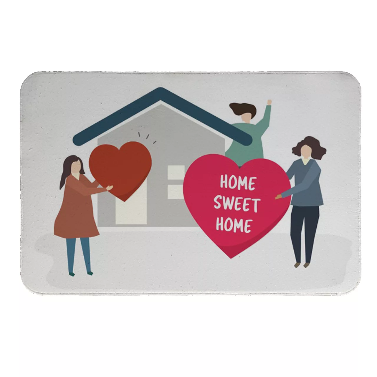 پادری طرح خانه کد 8234 سایز 50 × 70 سانتی متر