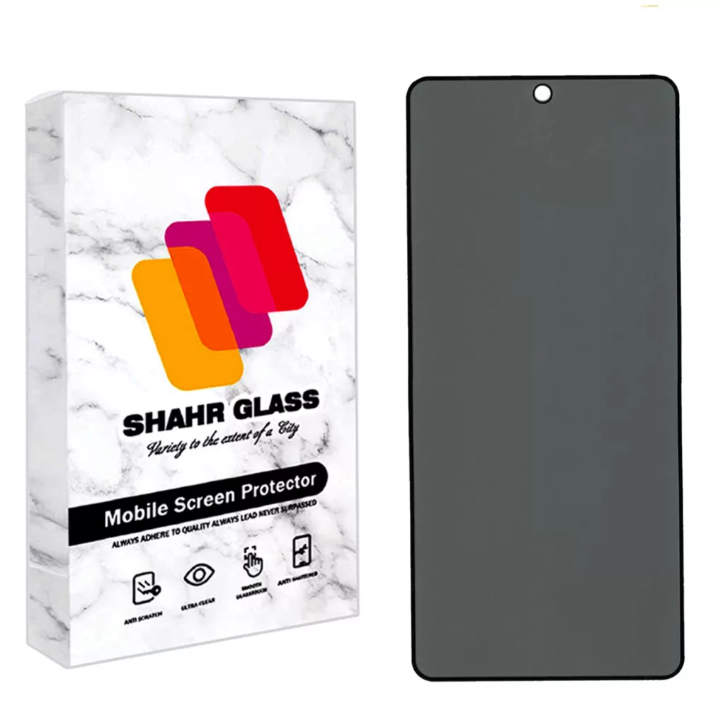 محافظ صفحه نمایش حریم شخصی شهر گلس مدل PFSR مناسب برای گوشی موبایل شیائومی Redmi Note 12 Pro 4G