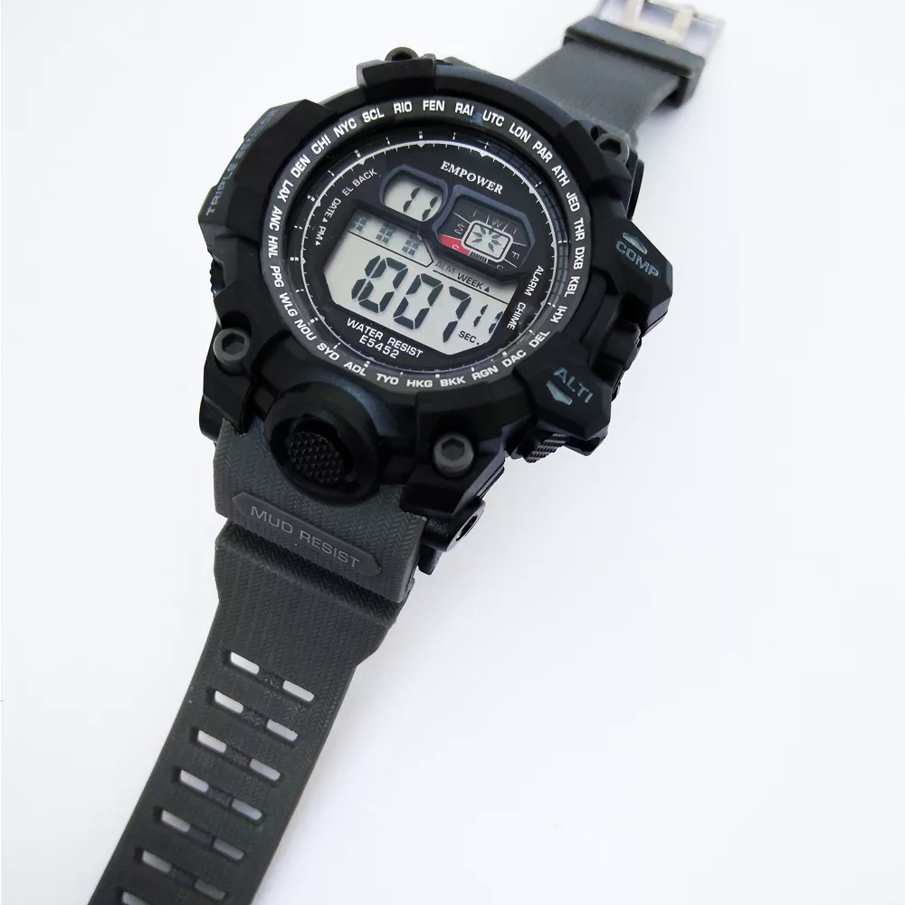 ساعت مچی دیجیتال مردانه امپاور مدل ورزشی اسپرت استخری کد 1035