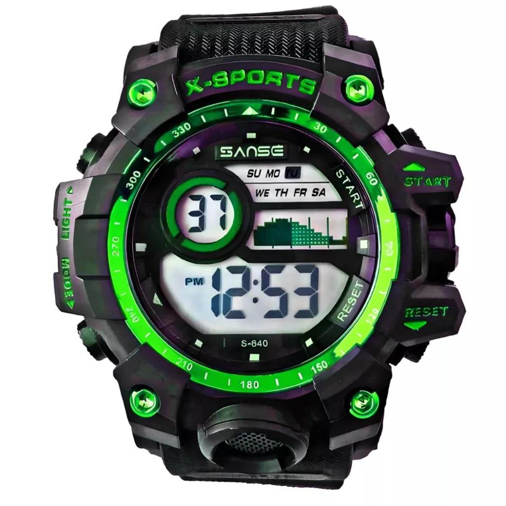 ساعت مچی دیجیتال مردانه مدل تک زمانه_019