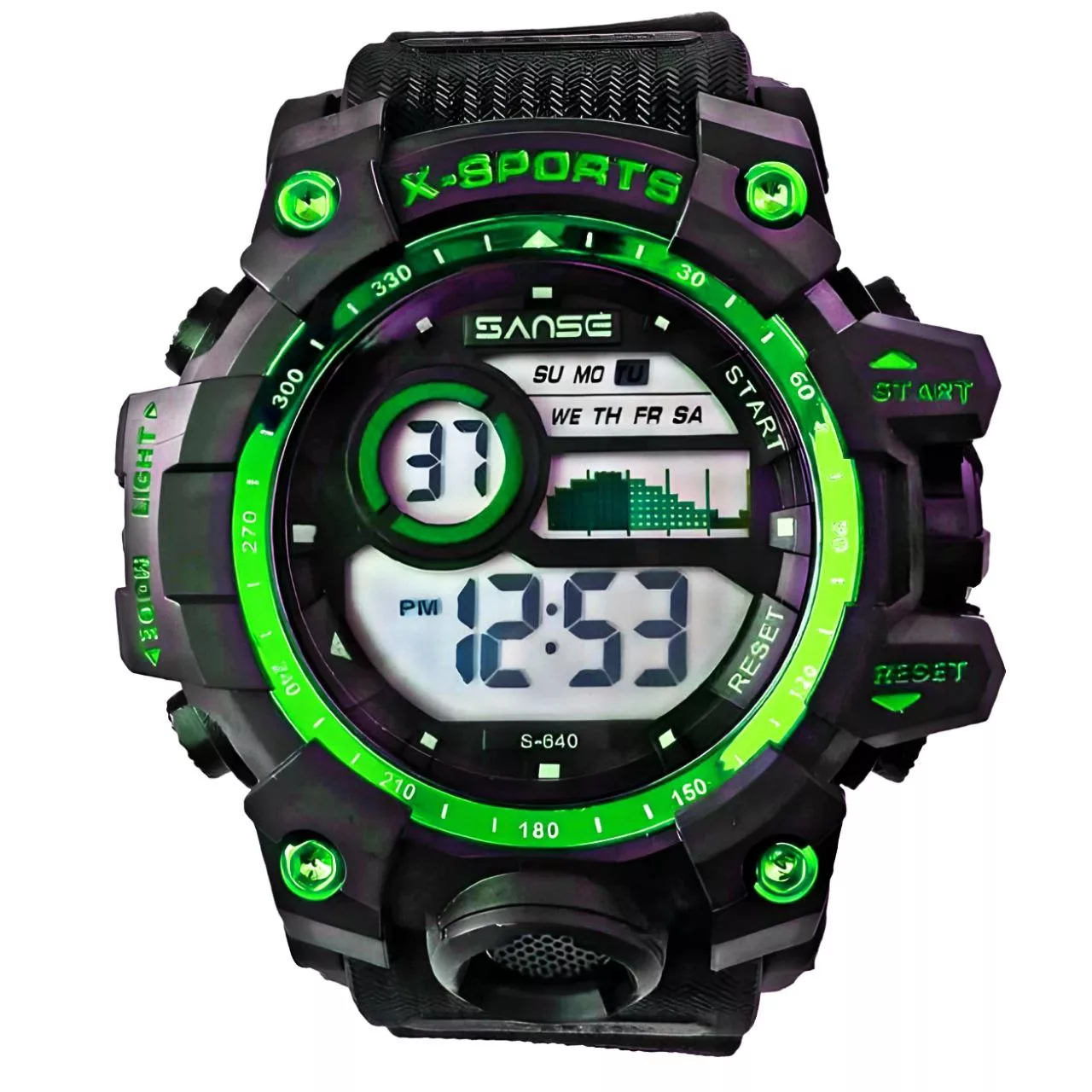 ساعت مچی دیجیتال مردانه مدل تک زمانه_019