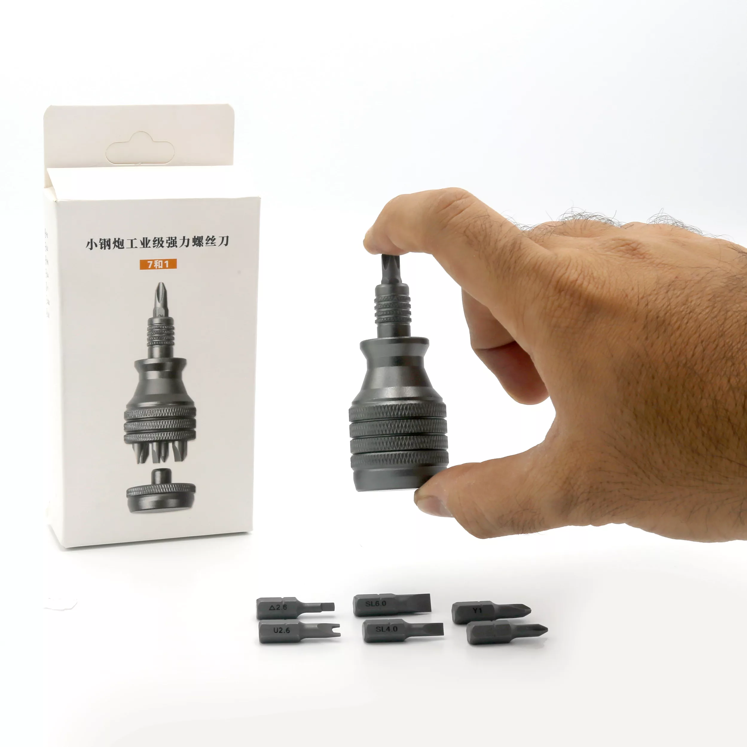 پیچ گوشتی مشتی مدل 0013 بسته 7 عددی