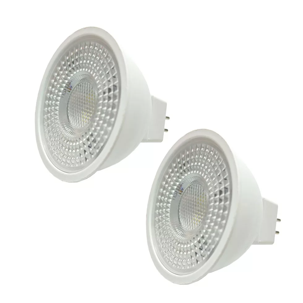 لامپ هالوژن ال ای دی 7 وات کی دی ای مدل MR16 بسته 2 عددی