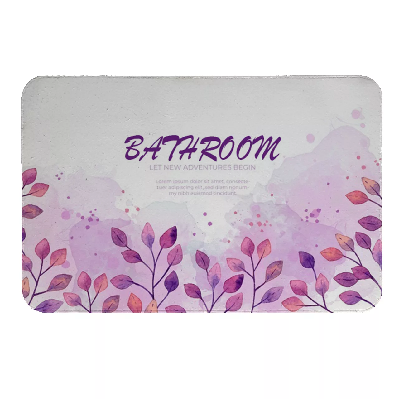 پادری طرح حمام کد 8412 سایز 50 × 70 سانتی متر