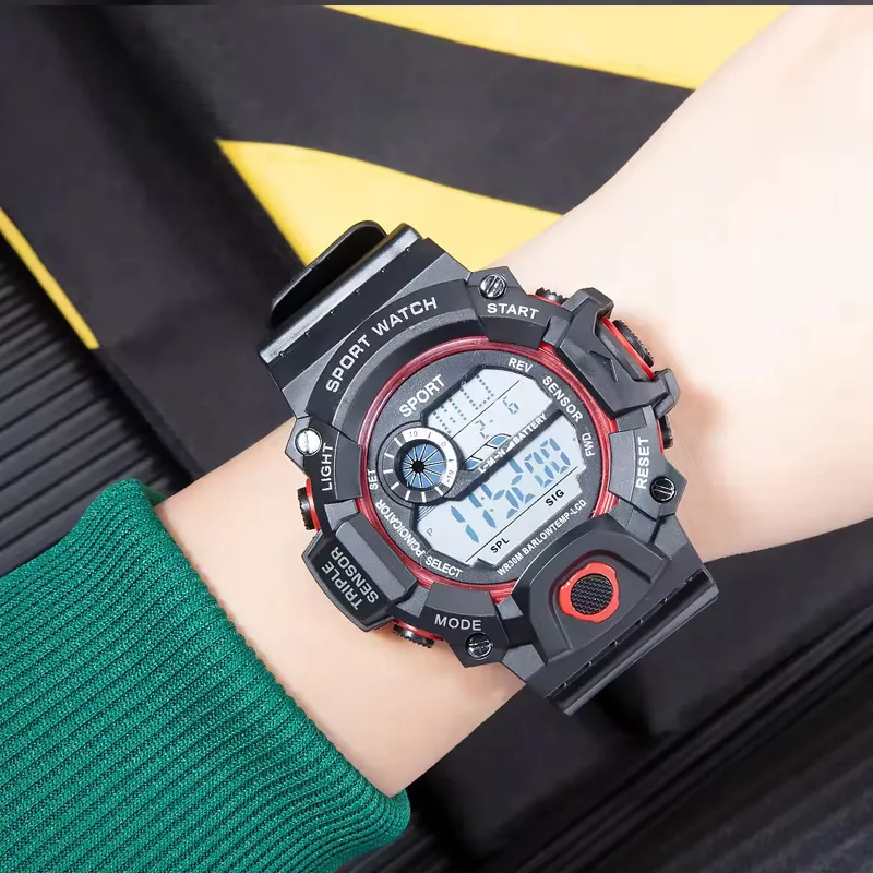 ساعت مچی دیجیتال مردانه مدل جهانی کد GHER1