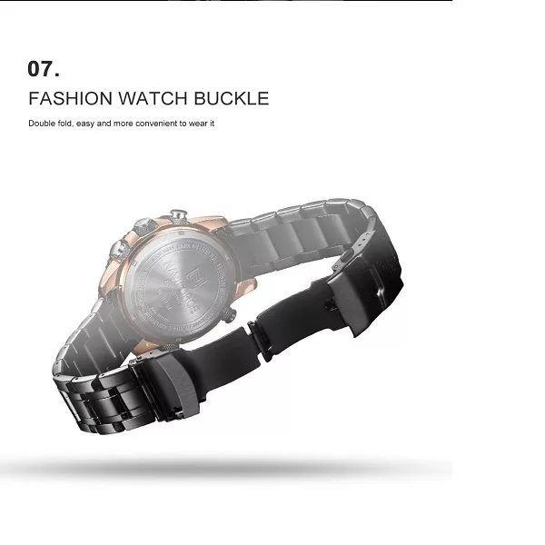 ساعت مچی عقربه‌ای مردانه نیوی فورس مدل 9182BK