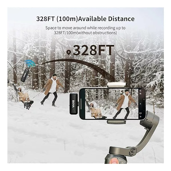 میکروفن یقه ای بویا مدل BY-WM3T-D2